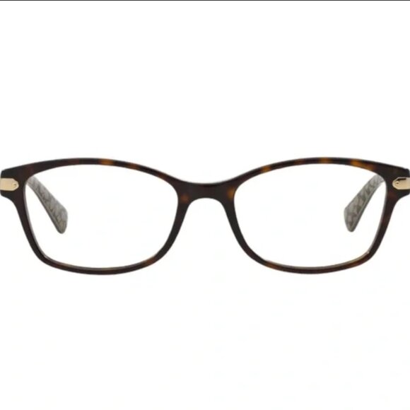 Coach HC6065 Brown Tortoise Glasses - Picture 3 of 7